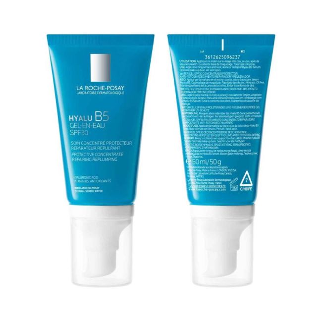 Hyalu B5 Aquagel La Roche Posay Spf30 Gel Soin Protecteur Reparateur Repulpant A L'acide Hyaluronique T/50Ml
