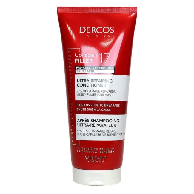 Dercos Collagen Filler 17 Bme Apres-Shampooing T/200Ml