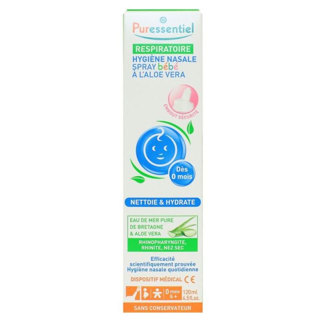 Puressentiel Respiratoire Spray Hygiene Nasale Bebe Fl/120Ml