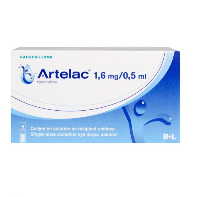 Artelac 1,6 Mg/0,5 Ml Collyre Recip Unidose 60Unid