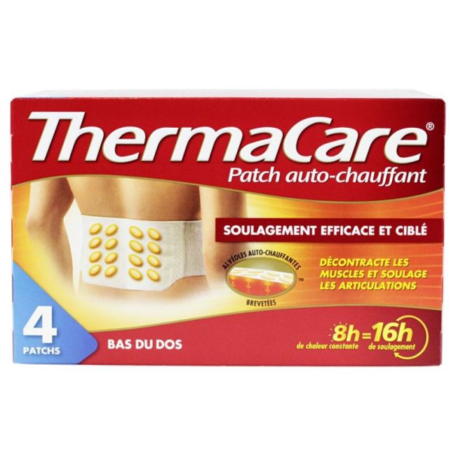 Thermacare Patch Chauffant Dos Pack/4