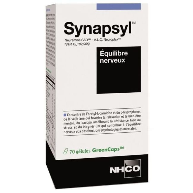 Nhco Synapsyl Gel Equilibre Nerveux Pilulier/70