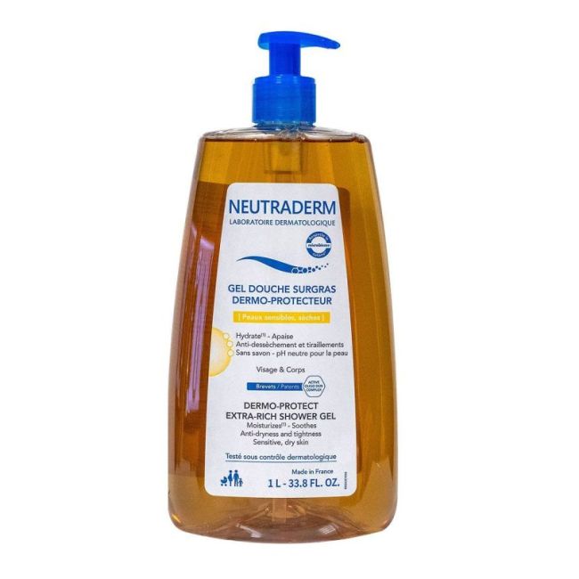 Neutraderm Gel Douche Surgras Dermo-Protecteur Fl Pompe/1L
