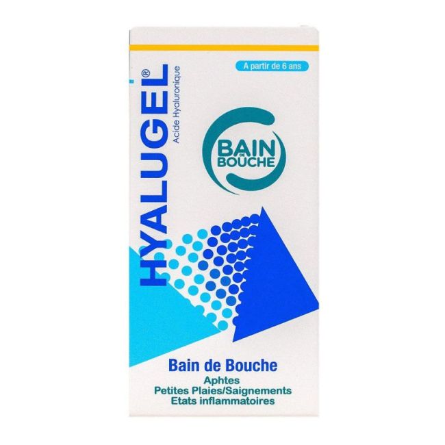 Hyalugel Bain Bouche Aphtes Lesions Buccales Fl/100Ml+Gobelet
