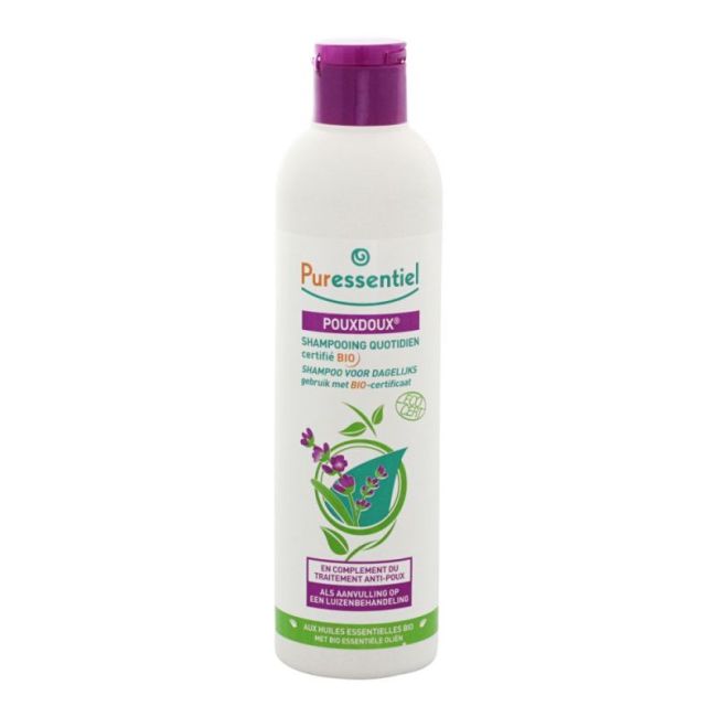 Puressentiel Anti-Poux Shampooing Quotidien Pouxdoux Bio Fl/200Ml