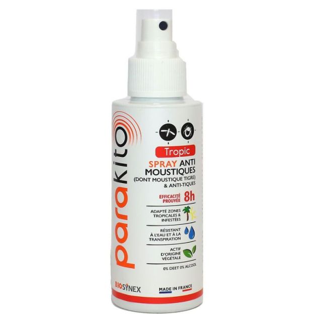 Parakito Spray Anti-Moustique Tropic Fl/75Ml