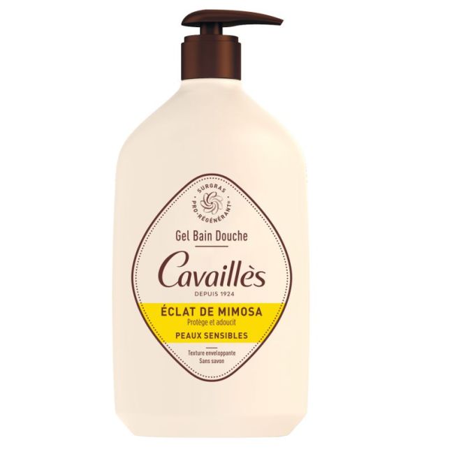 Cavailles Gel Bain Douche Eclat De Mimosa Fl Pompe/1L