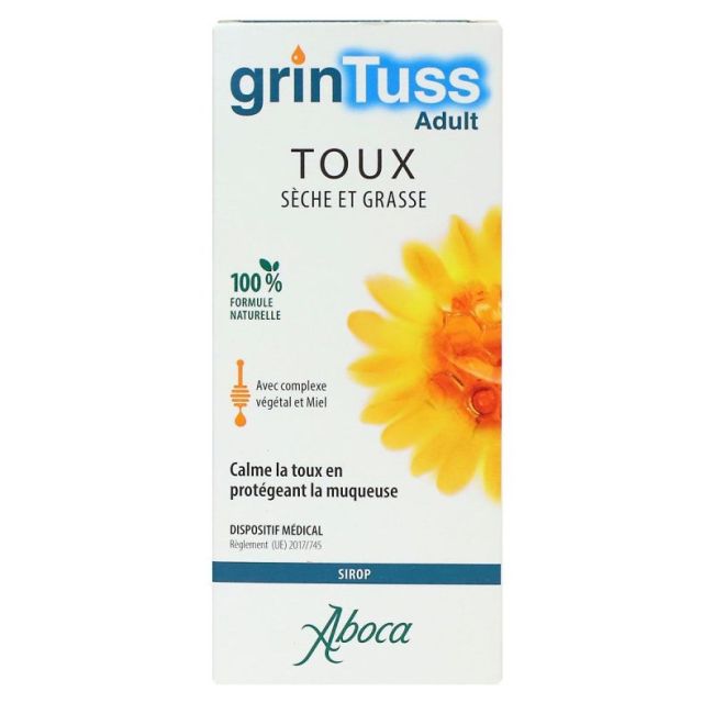 Grintuss Adulte Sirop Toux Seche Et Grasse Fl/128G