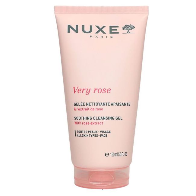 Nuxe Very Rose Gelee Nettoyante Apaisante T/150Ml