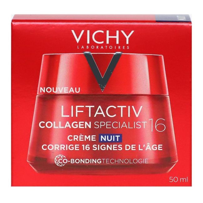 Vichy Liftactiv Collagen Specialist 16 Cr De Nuit Pot/50Ml