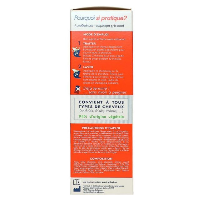 Deparaz Poux Shampooing Traitant Fl/150Ml