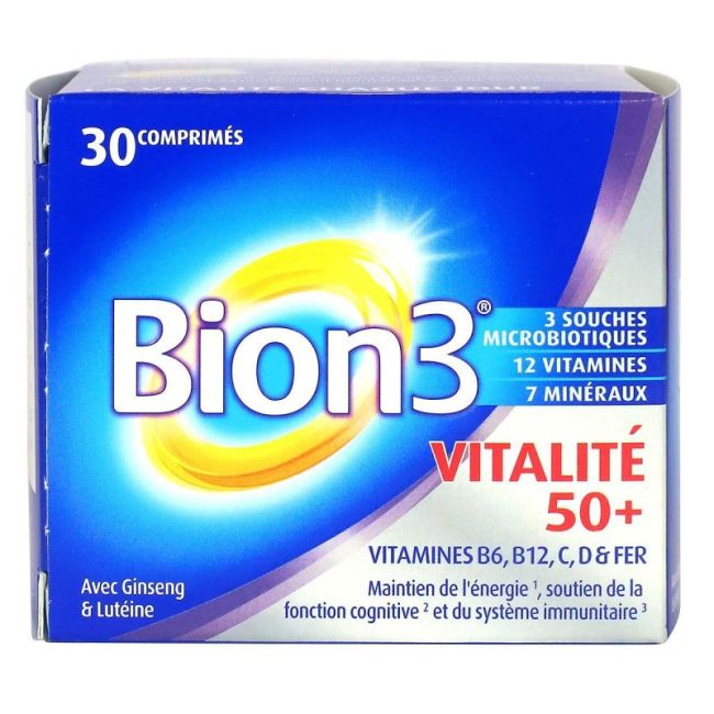 Bion 3 Vitalite 50+ Cpr B/30