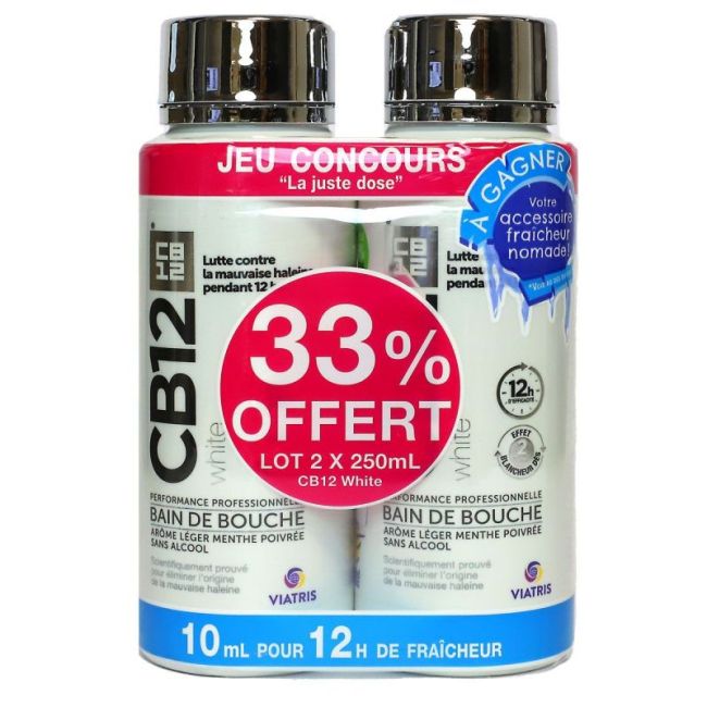 Cb 12 White Bain Bouche 2Fl/250Ml
