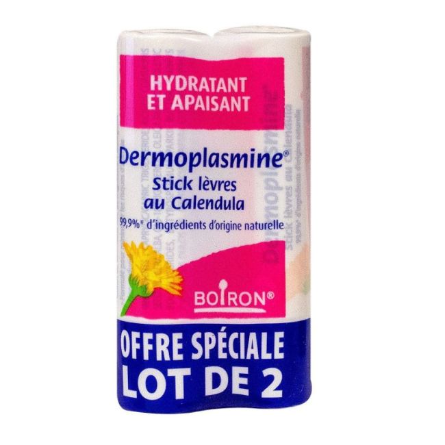 Dermoplasmine Stick Levres Au Calendula 2X4G