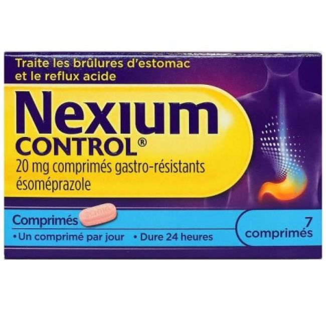 Nexium Control 20 Mg Cpr Gastro-Res Plq/7