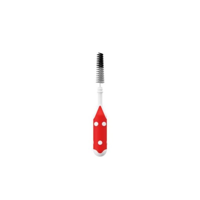 Inava Trio Compact Brossette Recharge Rouge B/6