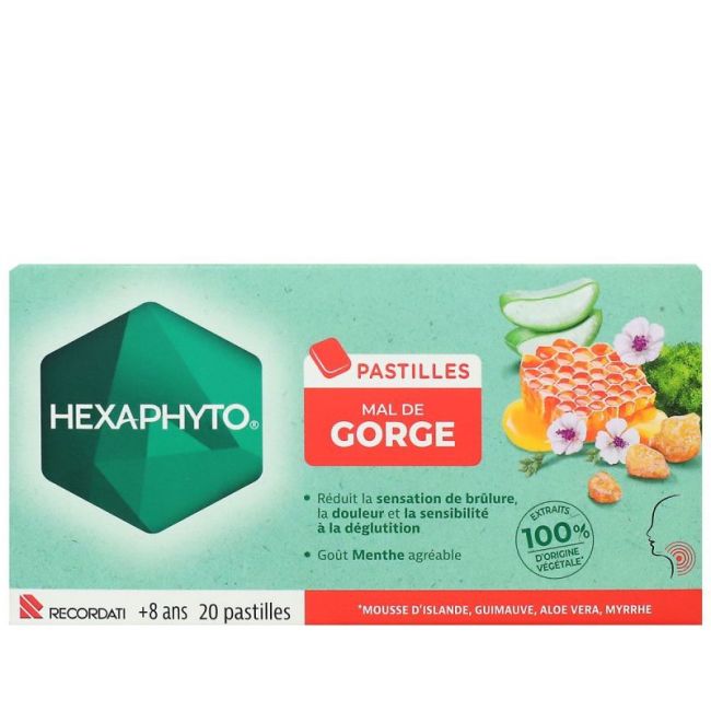 Hexaphyto Past Mal De Gorge B/20