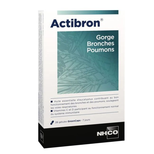 Nhco Actibron Gel Gorge Bronches Poumons B/28