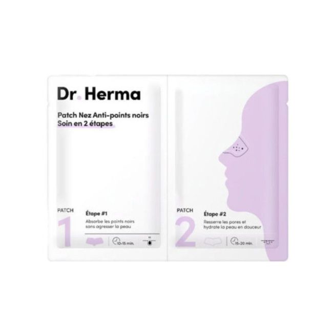 Dr Herma Patch Anti-Points Noirs 2 Etapes B/2+1 Soin