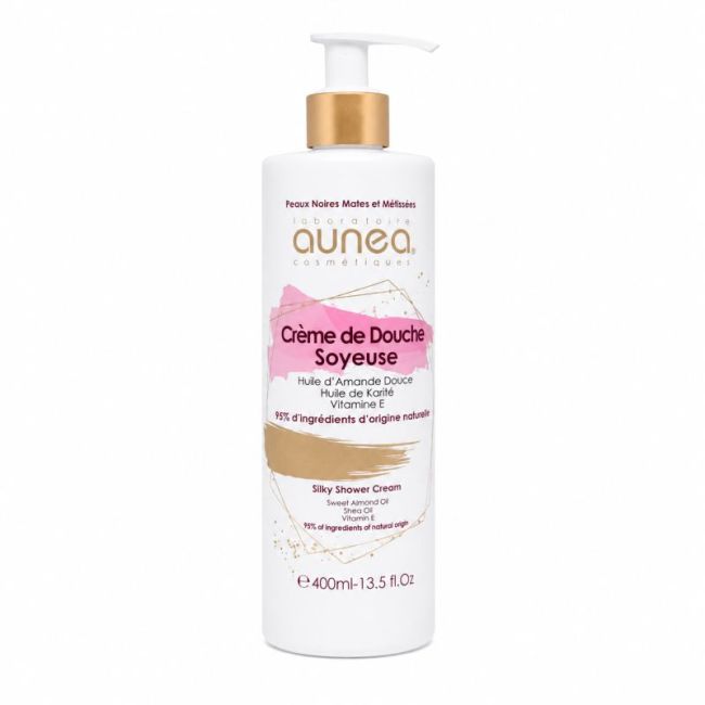 Aunea Cr De Douche Adulte Au Karite Fl Pompe/400Ml