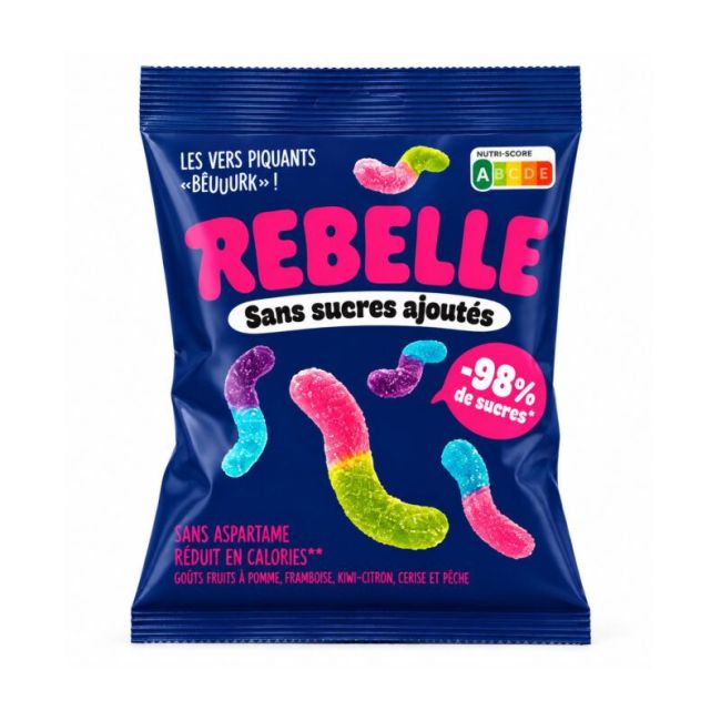 Bonbon Rebelle Vers De Terre 100G