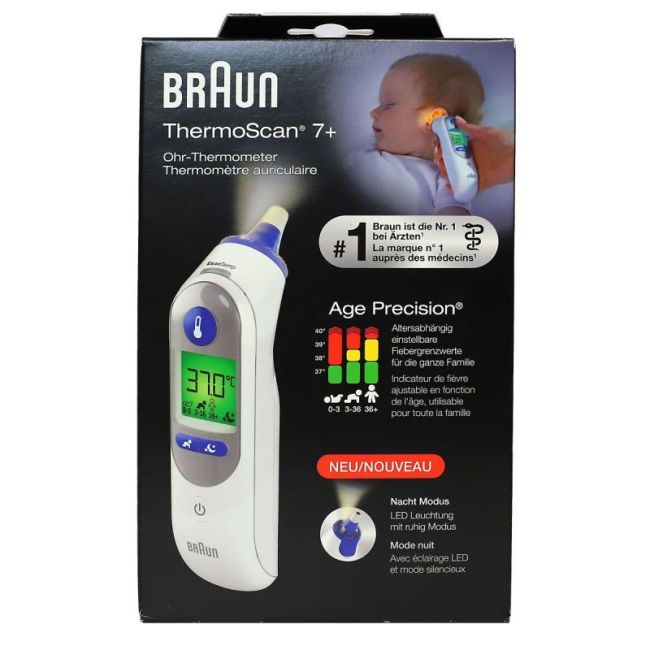 Braun Thermoscan 7+ Therm Auriculaire Electronique Irt6525