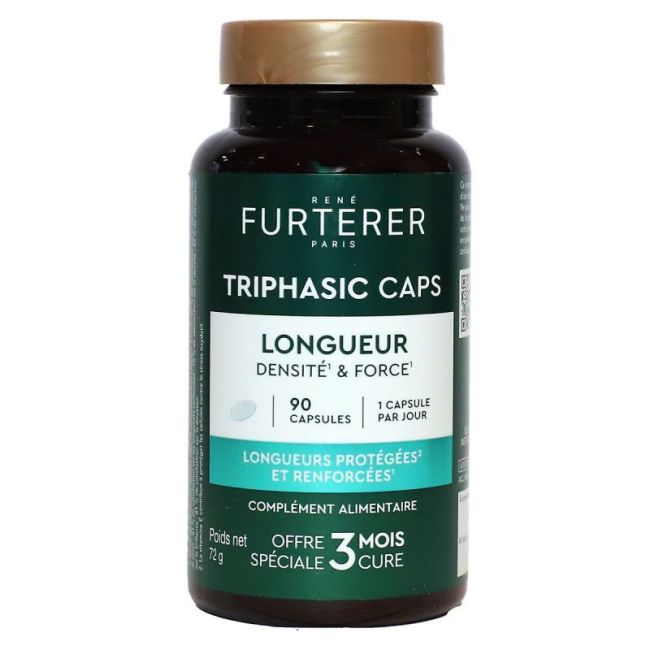 Rene Furterer Triphasic Caps Longueur Cpr Anti-Casse & Force B/90