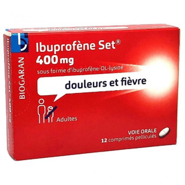 Ibuprofene Set 400 Mg Cpr Pell Plq/12