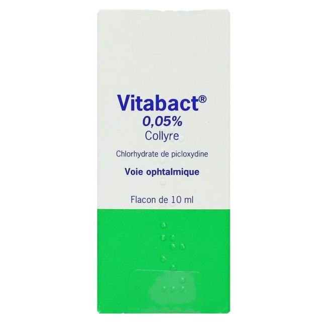 Vitabact 0,05 % Collyre Fl Pebd/10Ml