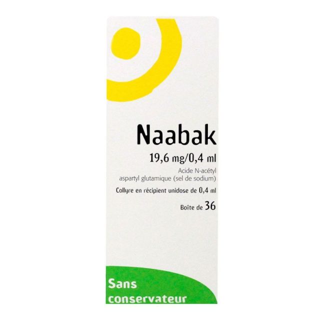 Naabak 19,6 Mg/0,4 Ml Collyre Recip Unidose 36Unid