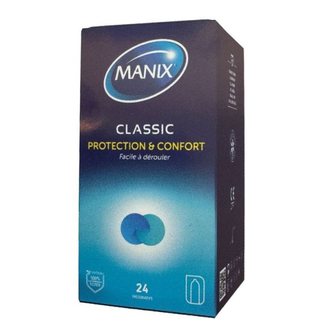 Manix Classic Preservatif Lubrifie B/24