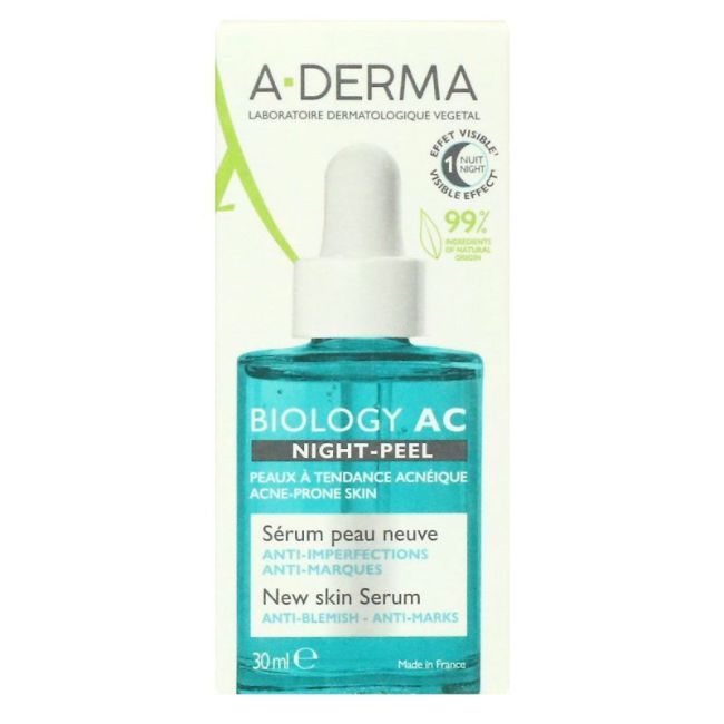 Aderma Biology Ac Night-Peel Serum Fl Pipette/30Ml
