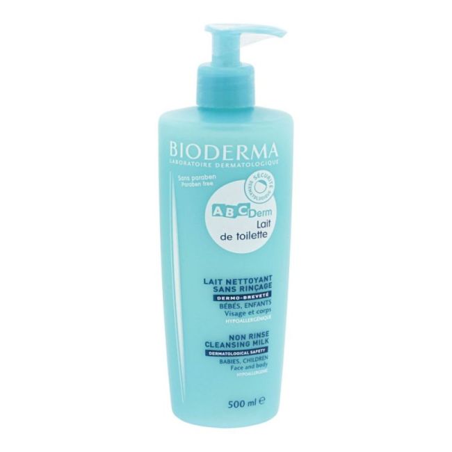 Bioderma Abcderm Lait De Toilette Fl Pompe/500Ml
