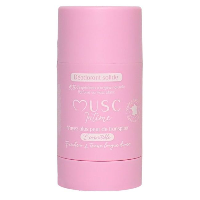 Musc Intime L'irresistible Deodorant Naturel Musc Blanc Stick/50G