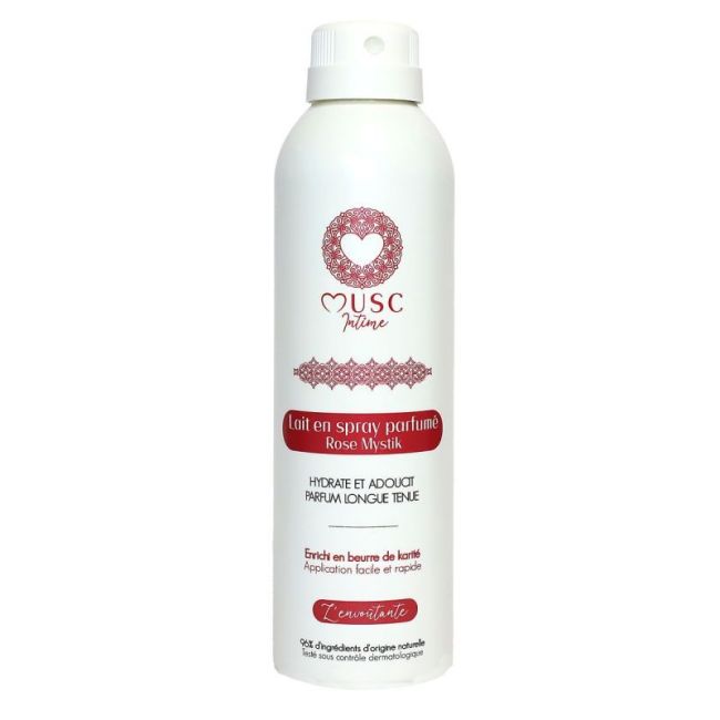 Musc Intime Lait Spray Parfume Rose Mystic
