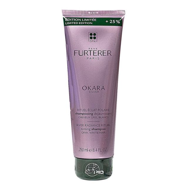 Rene Furterer Okara Silver Shampooing Cheveux Gris Blancs T/250Ml