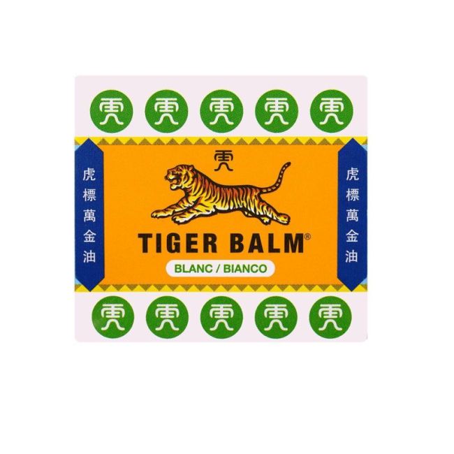 Tiger Balm Bme Du Tigre Blanc Pot/19G