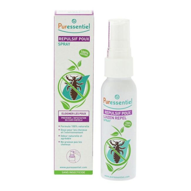 Puressentiel Anti-Poux Spray Repulsif Fl/75Ml