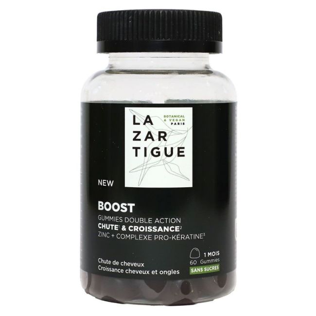 Lazartigue Boost Gummies Gomme Anti-Chute Pot/60