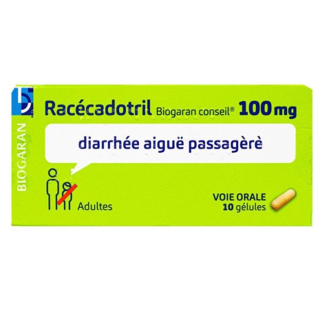 Racecadotril Biogaran Conseil 100 Mg Gel Plq/10