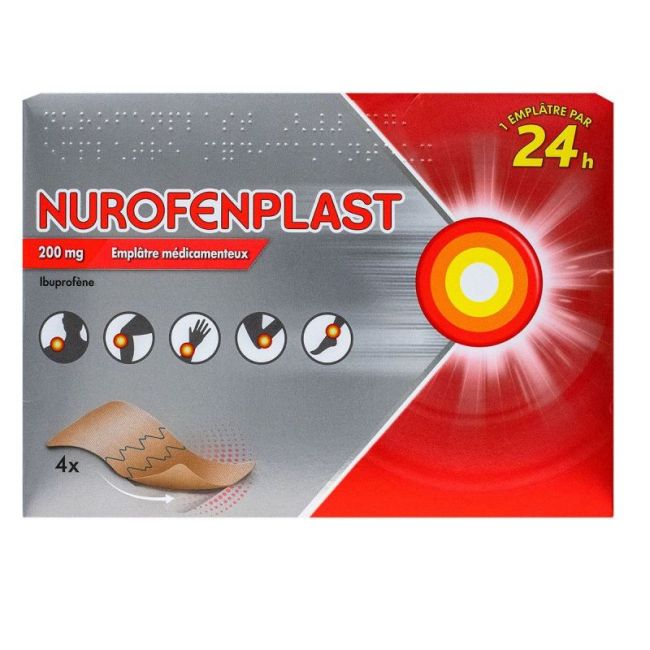 Nurofenplast 200 Mg Emplatre Medic 4Sach