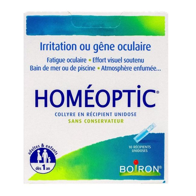 Homeoptic Collyre Recip Unidose 10Unid/0,4Ml