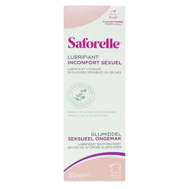 Saforelle Lubrifiant Gel Lubrifiant Usage Intime Fl Pompe/30Ml