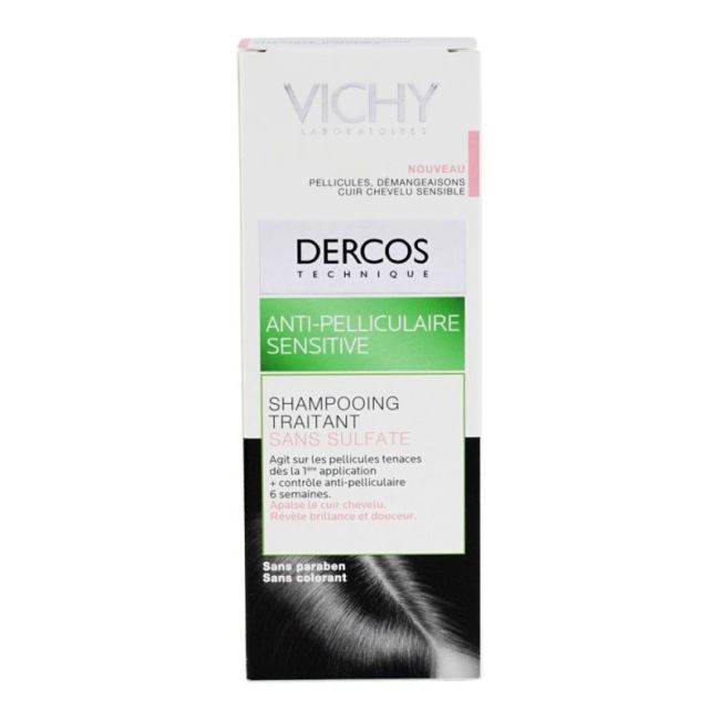 Dercos Shampooing Antipelliculaire Sensitive Fl/200Ml
