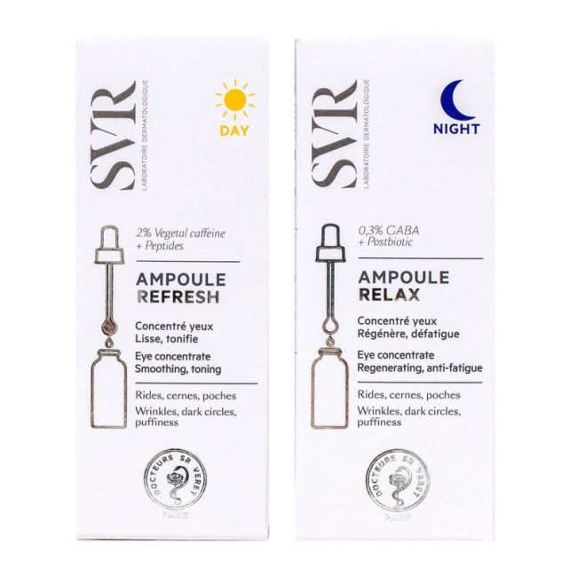 Svr Ampoule Relax Nuit Sol Concentre Yeux Fl Cpte-Gttes/15Ml