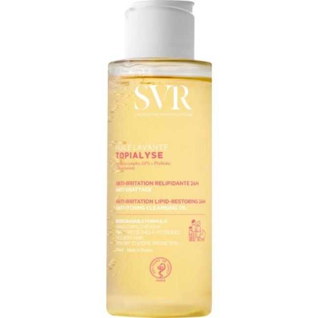 SVR Topialyse Huile Lavante Micellaire Sans Sulfate 100ml