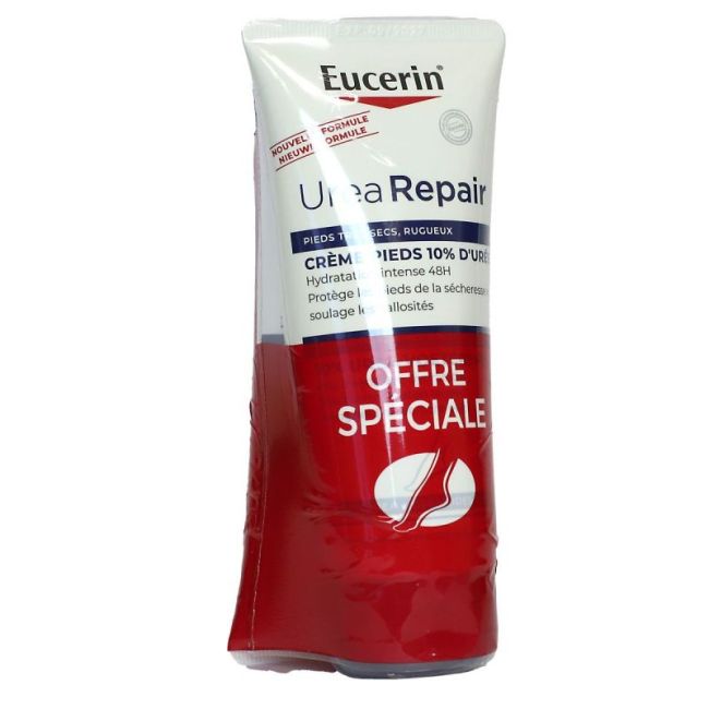 Eucerin Urearepair Plus Cr Pieds 10% Uree 2T/100Ml