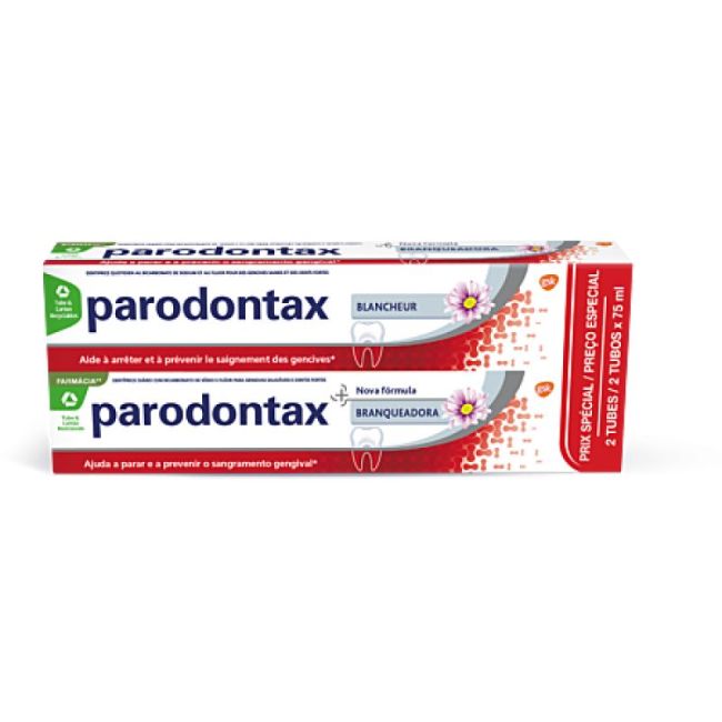 Parodontax Blancheur Pate Gingivale 2T/75Ml