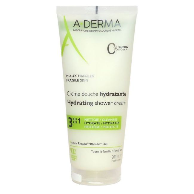 Aderma Cr De Douche Hydratante T/200Ml