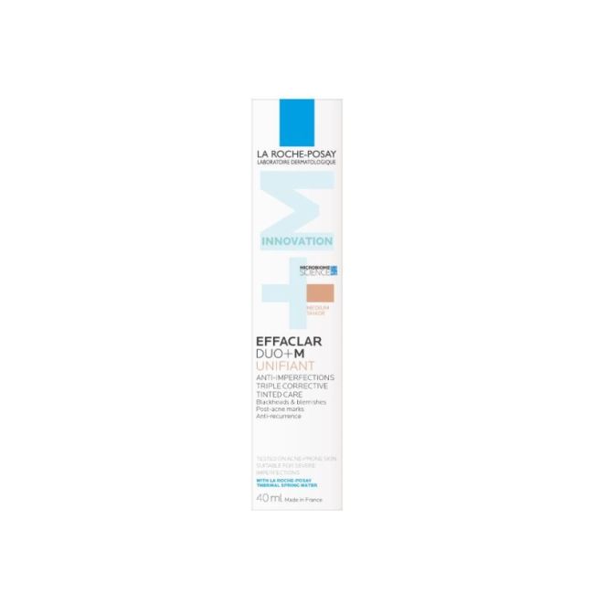 Effaclar Duo + M Unifiant La Roche Posay Cr Medium T/40Ml